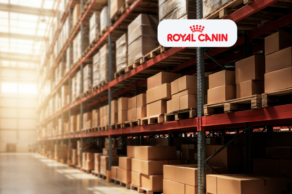 Recuperação de Porta-paletes com peças descontinuadas: um caso na Royal Canin